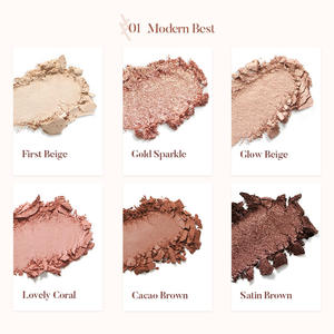 TROISTOUCH Make Mood <b>Eye</b> Palette 01 Modern Best Soft Blend Korean Matte Glitter <b>Eye</b> Makeup Palette Set - Product Image 6