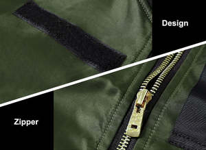 Chaqueta Bomber Casual de Marca para Hombre, Cortavientos de Primavera, Otoño e Invierno, Abrigo Delgado de Color Sólido, Talla 4XL, Nueva Tela - Product Image 2