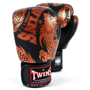 Guantes de Boxeo Gemelos Profesionales Hechos a Medida, Equipo de Combate de Alta Calidad, Guantes de Sparring de Muay Thai de Rectangle Sports - Product Image 2