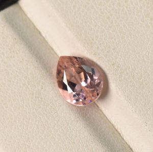 ลูกแพร์มอร์แกไนท์ลูกพีชอัญมณีสอบเทียบขนาด10X7มม. 12X9มม. 14X10มม. 16X12มม. เครื่องประดับอัญมณีอัญมณีหลวมจากห้องทดลอง - Product Image 5