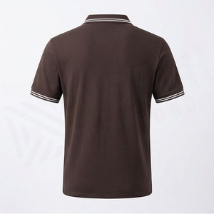 เสื้อโปโลกอล์ฟผู้ชาย โพลีเอสเตอร์ ชุดกีฬา ระบายอากาศได้ดี รับสกรีนโลโก้ ไซส์ใหญ่ สีตามสั่ง เสื้อแขนสั้นสำหรับออกกำลังกาย - Product Image 2