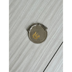 Sous-verre en métal martelé de qualité supérieure, fait main, design élégant, finition brillante, forme ronde, vente en gros de sous-verres en métal - Product Image 2