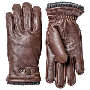 Guantes de Piel de Cabra para Hombre, Estilo Retro Marrón, Alta Calidad, Nuevo Estilo, Transpirables, Impermeables, Forrados con Lana Térmica, Guantes de Invierno, OEM ODM - Product Image 1