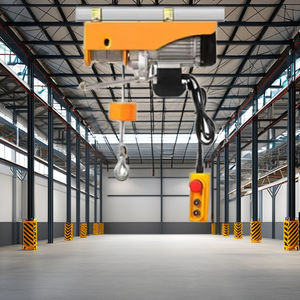 Polipasto Eléctrico de Cable con Carro, Máquina de Elevación de Alta Resistencia para Uso en Almacenes, Fábricas y Talleres de Manejo de Materiales - Product Image 2