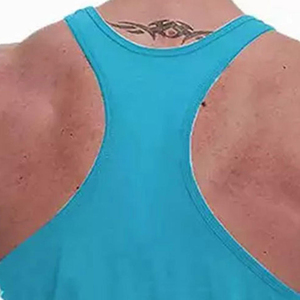 100% Cotton <b>Mens</b> <b>Singlet</b> Breathable Top Tank Square Tank From Pakistan <b>For</b> Gym Workout Tank Top - Product Image 4