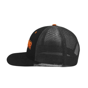 Gorra Trucker Personalizada de 6 Paneles con Texto Bordado, Gorra de Béisbol Estructurada con Frente de Algodón y Parte Trasera de Malla, Gorra para Hombre, Venta al Por Mayor, Fábrica OEM - Product Image 3