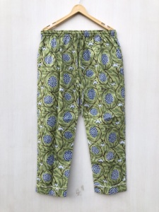 Conjunto de pijama indio con estampado de bloques, traje para dormir, traje para fiesta, regalo de Navidad para ella - Product Image 5