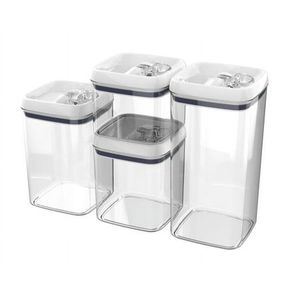 Conteneur de stockage alimentaire en plastique de haute qualité avec couvercle à fermeture facile pour la conservation des aliments frais et un stockage sécurisé - Product Image 4
