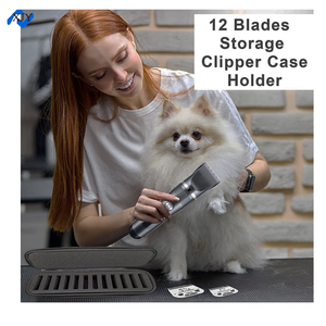 Estuche Rígido <span class=keywords><strong>de</strong></span> EVA para 12 Cuchillas - Organizador <span class=keywords><strong>de</strong></span> Recortadoras para Perros, Estuches Rígidos para Cuchillas <span class=keywords><strong>de</strong></span> Diferentes Tamaños (Solo el Estuche) - Product Image 2
