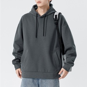 Sweat à capuche brodé OEM en coton premium, prix d'usine, vente en gros, commande en gros, faible MOQ - Product Image 4