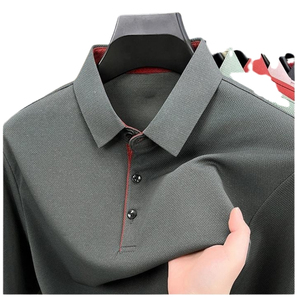 Chemise Homme Personnalisable avec Logo – Coton Premium Anti-Plis Respirant Doux Confortable Manches Longues Coupe Décontractée Tricotée Durable - Product Image 2