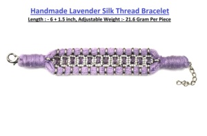 Handmade 18K Gold Plated Diamond Trendy Bracelet for Wedding & Engagement Daily Wear & <b>Gifting</b> - Product Image 2