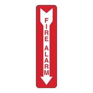 Señal de Alarma contra Incendios Brady, Letrero de Tráfico de Plástico Resistente al Calor para Montaje en Pared, para Seguridad en Interiores y Exteriores - Product Image 3