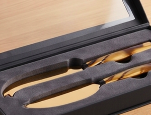 Modern Design <b>Cheese</b> <b>Knife</b> <b>Set</b> Stainless Steel Blades Wood Handles Durable Cutlery For Kitchenware Butter And <b>Cheese</b> Serving Use - Product Image 6