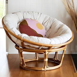 Boho papasan <b>for</b> home decoration excellent quality rattan ball swivel <b>chair</b> <b>egg</b> saucer <b>chairs</b> - Product Image 5