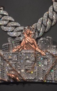 Colgante de Jesús Personalizado con Moissanita, Amuleto Religioso, Collar de Hip Hop con Micro Pavé de Cristo, Plata 925, Unisex, Bañado en Rodio para Fiesta - Product Image 2