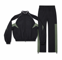 Eazwears Survêtement en nylon tissé durable pour homme, vêtement de sport décontracté d'été, séchage rapide, doux et luxueux, 140g, coupe droite