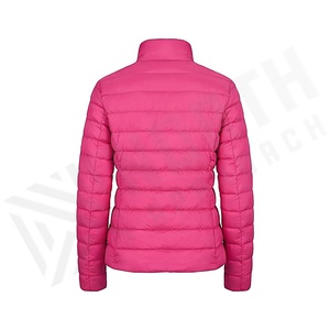 Hooded Quilted Waterproof <b>Bubble</b> Jacket Black Full Sleeve Winter Windproof Cotton Shell Knitted Fabric Polyester Filling Stand - Product Image 2