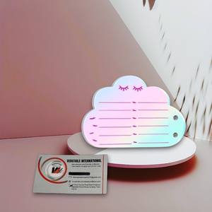 Herramientas Profesionales para Extensiones de Pestañas de Acrílico en la Nube, Placa Magnética Duradera, Ecológica y Reutilizable, en Forma de Corazón, Cuadrada y Ovalada - Product Image 6