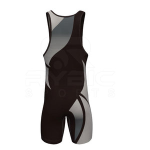 New Arrival Spandex Nylon <b>Wrestling</b> Wear <b>Men</b> <b>Wrestling</b> <b>Singlet</b> Quick Dry Customized Logo and Size For Sale - Product Image 2