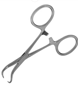 Pince à serviette Roeder à mâchoires sphériques, manuelle, professionnelle, pour usage dentaire, poignée ergonomique, taille personnalisable, acier inoxydable de qualité médicale, best-seller - Product Image 2