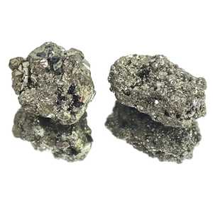 Grappe de cristaux de pyrite naturelle, grande pièce de pyrite sculptée, spécimen minéral, vente en gros, collection de pierres de cristal métalliques, Feng Shui - Product Image 4