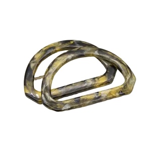 Trendy Transparent Resin <b>Bag</b> Handle Premium Acrylic Purse Handle Stylish Replacement Handle for DIY <b>Bags</b> Handbag <b>Accessories</b> - Product Image 5
