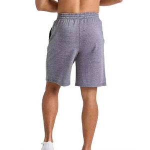 Pantalones cortos casuales de felpa gruesa para hombre, con estampado personalizado, estilo urbano, hip hop, algodón, felpa francesa. - Product Image 2