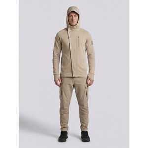 Chaqueta Cortavientos con Capucha para Hombre, Estilo Techwear, Algodón Modal Merino, Estilo Balaclava, Ropa Urbana para Primavera, Marca Privada Personalizada - Product Image 1
