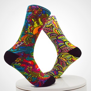Calcetines de Tobillo con Patrón Geométrico Colorido, Transpirables, Tejidos, para Adultos, Estilo Casual de Verano, Múltiples Diseños, Superventas 2026 - Product Image 6