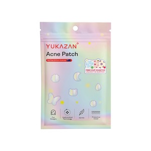 Parches para el Acné Yukazan con Hidrocoloide y Aceite de Árbol de Té, Tratamiento para Granos Faciales, Forma Divertida, para Todo Tipo de Piel, Cubierta Protectora Impermeable - Product Image 1