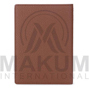 MAKUM INTERNATIONAL - Tarjetero de Cuero para Pasaporte, Cartera de Viaje Resistente al Agua, Ecológica, Unisex, Plegable y Personalizable - Product Image 2