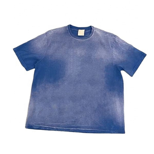 Levander International Custom High Quality Men's 260gsm Oversized Boxy Fit 100% Cotton Breathable Short Sleeve Silk T-Shirt - Product Image 2