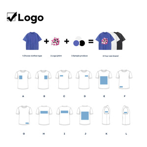 เสื้อยืดผู้ชายผ้าฝ้ายหนา 240gsm ทรงโอเวอร์ไซส์ ไหล่ตก คอกลม ทรงบ็อกซี่ สีพื้น - Product Image 3