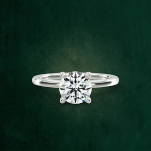 Anillo de Eternidad Vivienne de Oro Sólido de 18K con Corte Brillante Redondo y Engaste Compartido - Precio de Fábrica OEM Personalizado B2B - Product Image 3