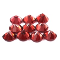 Pierre de naissance en grenat naturel du bangladesh, forme ronde, poire, 5mm, pierre de naissance de janvier, qualité AAA, grenat rouge pour bijoux