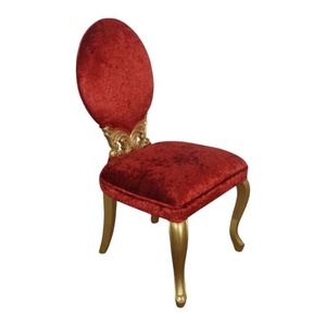 เก้าอี้ร้านอาหารหรูหราเก้าอี้หุ้มเบาะสีทองเก้าอี้รับประทานอาหารไม้ห้องนั่งเล่นเก้าอี้ด้านข้างสำหรับโรงแรมและเฟอร์นิเจอร์บ้าน - Product Image 3