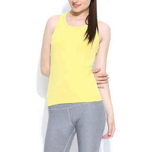 Camiseta sin mangas de jersey 100% algodón para mujer, estilo casual de verano con logo frontal (suave y transpirable) - Product Image 3