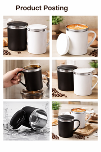 ชุดของขวัญแก้วกาแฟเหล็กแฮปปี้โมเมนท์พร้อมการปรับแต่งส่วนตัวสำหรับตรุษจีนและวันวาเลนไทน์ - Product Image 2