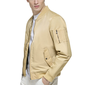 Chaquetas Bomber de Satén para Hombre de Diseño Personalizado y Alta Calidad, Chaqueta de Invierno 100% Satén con Logotipo Personalizado al por Mayor - Product Image 5