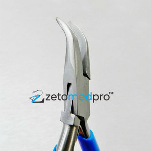 Alicates de Punta Curva de Acero Inoxidable de Alta Calidad de 120 mm, Herramienta para Trabajar con Alambre, para Joyería, Manualidades, Personalizados, ZETOMED PRO DIY - Product Image 3
