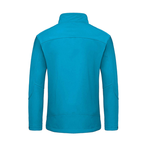 Veste softshell d'extérieur avec coutures renforcées et tissu durable, fabrication OEM disponible - Product Image 2