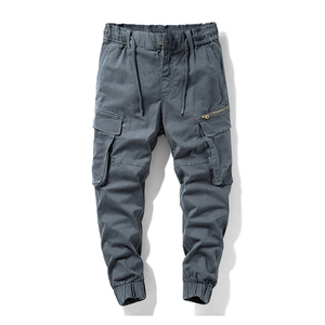 Pantalones Cargo Casuales Ligeros para Hombre 2026 al por Mayor, con Etiqueta Personalizada, de Cintura Alta, para Correr, con 6 Bolsillos y Cordón Ajustable, Cómodos - Product Image 3