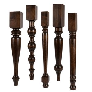 Contemporary Wooden Furniture <b>Legs</b> Premium Rubber Wood <b>Table</b> <b>Legs</b> for Modern Homes Solid Wood <b>Table</b> <b>Legs</b> - Product Image 2