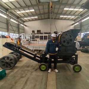 Gold Hammer Ore Crusher Mineração Mobile e Hammer Crusher Btma Mobile Portable Hammer Crusher - Product Image 3