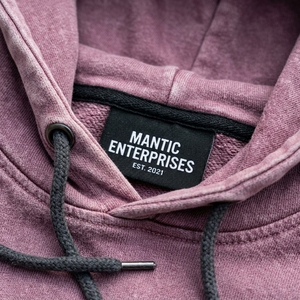 Sudadera con Capucha Personalizada para Hombre, 100% Algodón, con Patrón Bordado DTG, Lavada y Desteñida, Sudadera con Capucha Moderna - Product Image 5