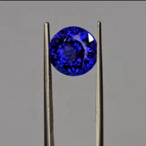 สีธรรมชาติด้านบนและที่มีคุณภาพสูงรอบรูปร่าง5.80กะรัต Tanzanite พลอยหลวมโดย Sadiya นานาชาติ - Product Image 3