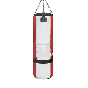 Sac de frappe en cuir lourd sur mesure pour la boxe, entraînement en salle de sport, équipement en cuir véritable - Product Image 4