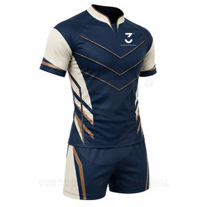Uniforme de Rugby Personalizado de Alto Rendimiento, Transpirable, de Secado Rápido, Tela Suave, Servicio OEM, Impresión por Transferencia de Calor - Product Image 5