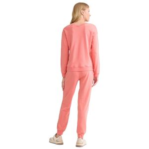 ชุดสเวตเชิ้ตและกางเกงสเวตเตอร์คอวีสำหรับผู้หญิงชุดเสื้อวอร์มและกางเกงสำหรับฤดูหนาวสีพื้น - Product Image 3